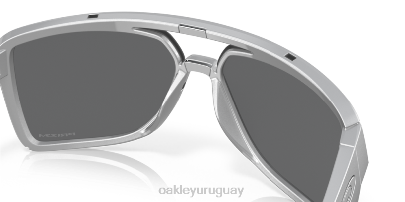 Oakley colección castel x-silver XT4H679 gafas lentes prizm negras, montura x-silver