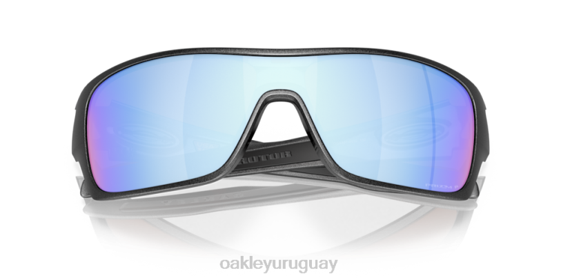 Oakley colección de acero del rotor de la turbina XT4H155 gafas lentes prizm polarizadas deep water, montura de acero