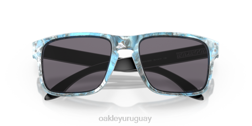 Oakley colección del santuario holbrook (ajuste de puente bajo) XT4H806 gafas lentes polarizadas prizm gris, montura sanctuary en forma de remolino