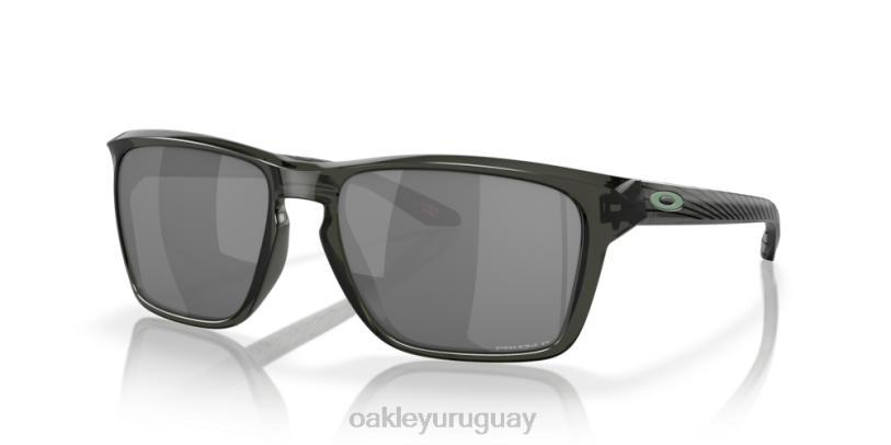 Oakley colección envolvente de sylas XT4H957 gafas lentes prizm polarizadas negras, montura gris humo
