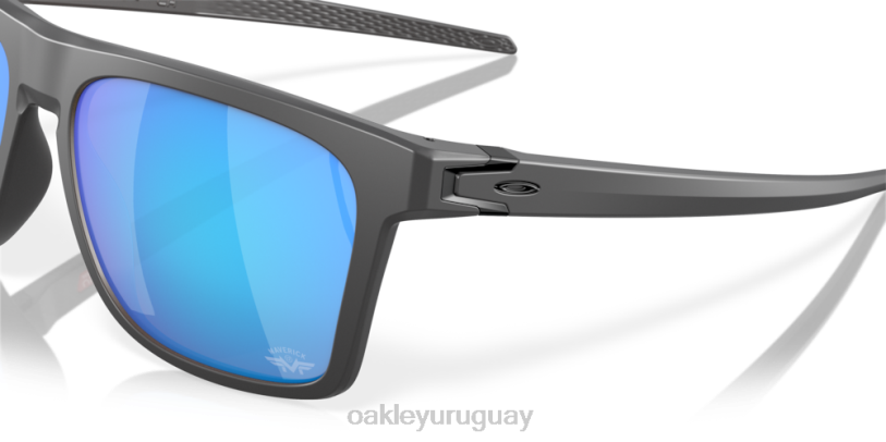 Oakley colección leffingwell maverick viñales XT4H602 gafas lentes prizm de zafiro, montura gris oscuro mate
