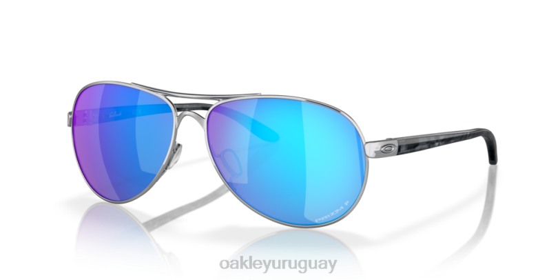 Oakley comentario XT4H481 gafas lentes polarizadas prizm sapphire, montura cromada pulida