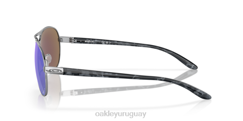 Oakley comentario XT4H481 gafas lentes polarizadas prizm sapphire, montura cromada pulida