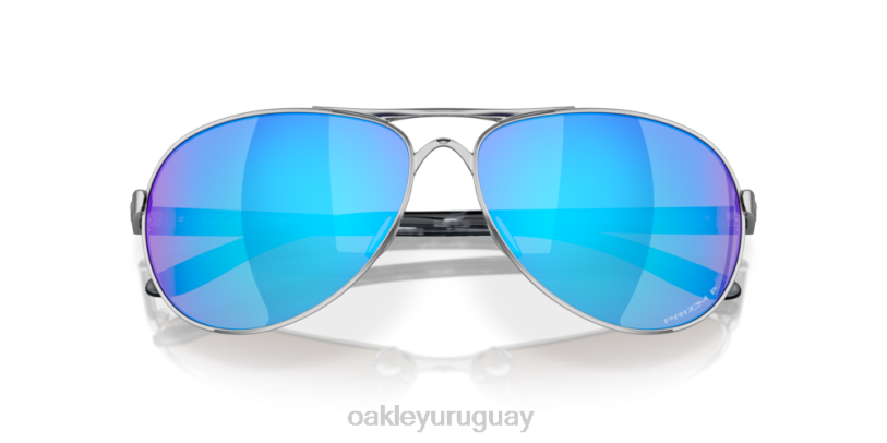 Oakley comentario XT4H481 gafas lentes polarizadas prizm sapphire, montura cromada pulida