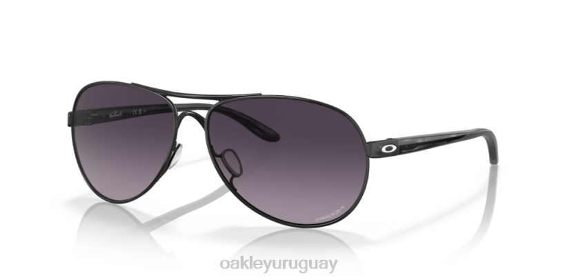 Oakley comentario XT4H488 gafas lentes prizm gris degradado, montura negra satinada