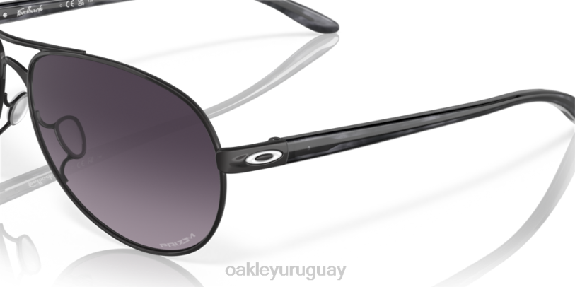 Oakley comentario XT4H488 gafas lentes prizm gris degradado, montura negra satinada