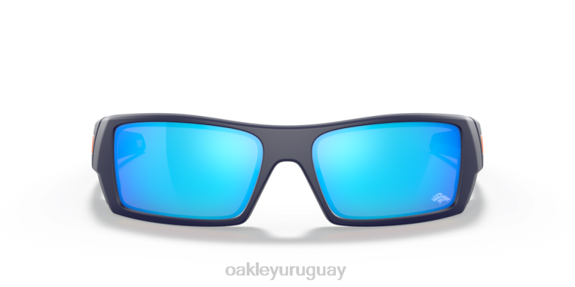 Oakley denver broncos gascan XT4H553 gafas lentes prizm de zafiro, montura azul marino mate