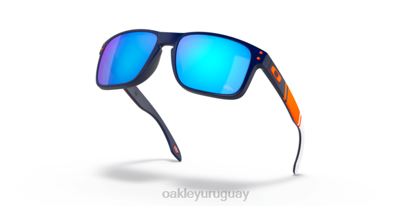 Oakley denver broncos holbrook XT4H618 gafas lentes prizm de zafiro, montura azul marino mate