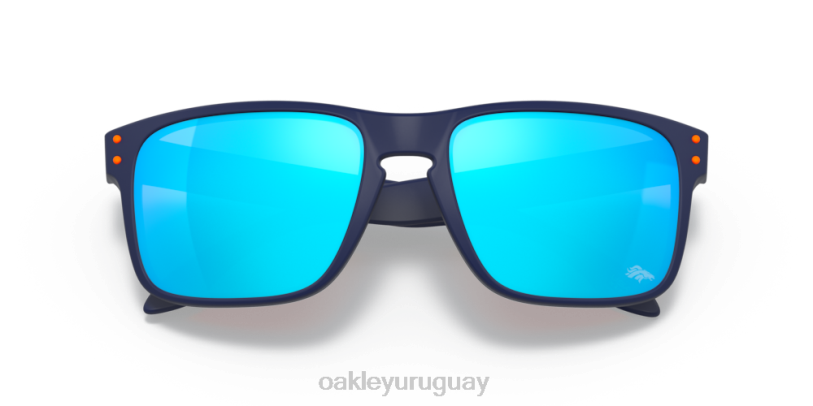Oakley denver broncos holbrook XT4H618 gafas lentes prizm de zafiro, montura azul marino mate