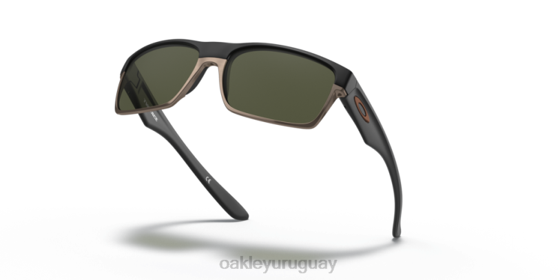 Oakley dos caras (ajuste de puente bajo) XT4H845 gafas lentes gris oscuro, montura negra mate