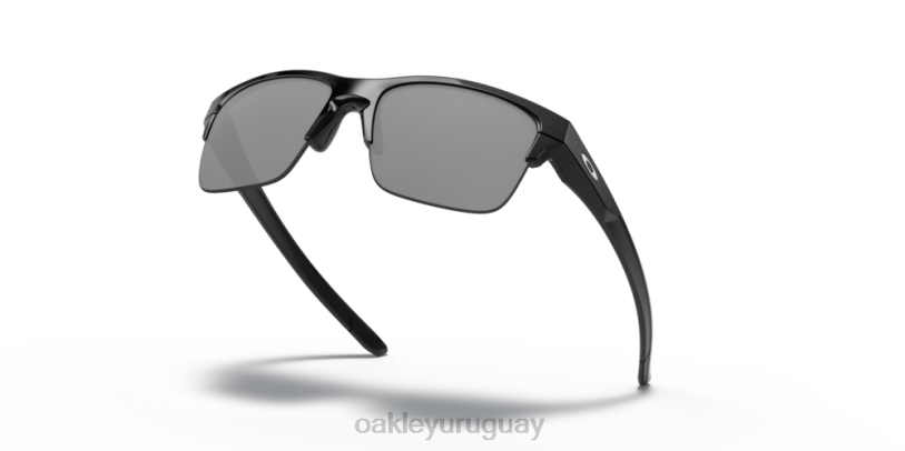 Oakley enlace delgado XT4H891 gafas lentes de iridio negro, montura negra pulida