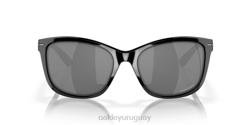 Oakley entrar un momento XT4H762 gafas lentes de iridio negro, montura negra pulida