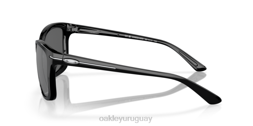 Oakley entrar un momento XT4H762 gafas lentes de iridio negro, montura negra pulida