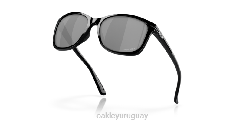 Oakley entrar un momento XT4H762 gafas lentes de iridio negro, montura negra pulida