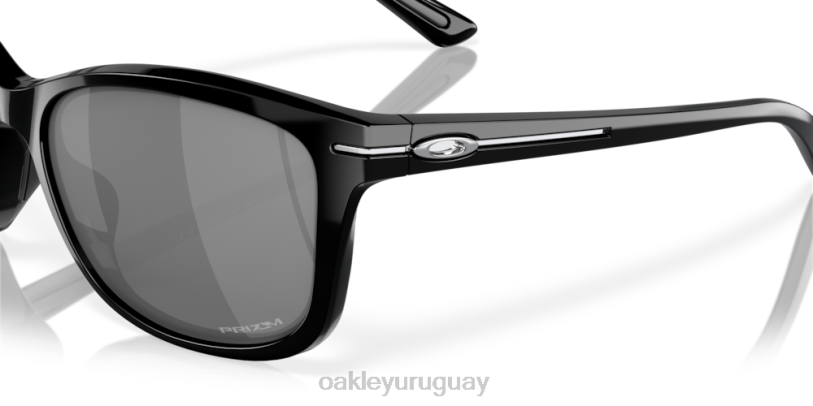 Oakley entrar un momento XT4H762 gafas lentes de iridio negro, montura negra pulida