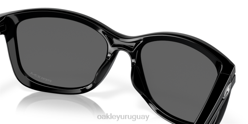 Oakley entrar un momento XT4H762 gafas lentes de iridio negro, montura negra pulida