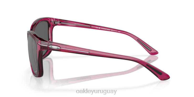 Oakley entrar un momento XT4H763 gafas lentes de iridio negro, montura cristal frambuesa