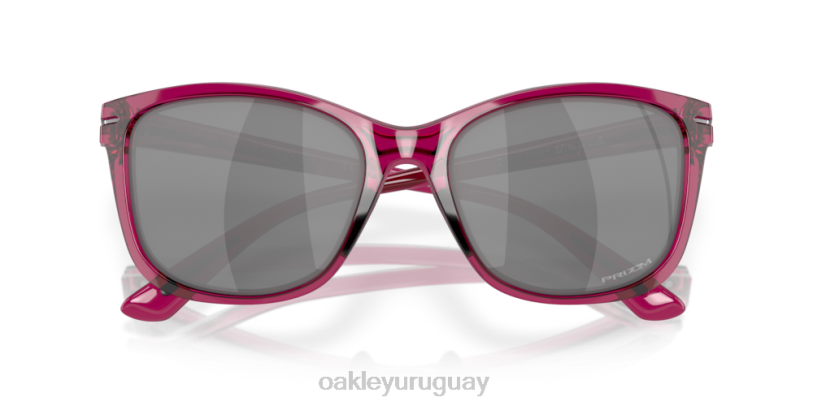 Oakley entrar un momento XT4H763 gafas lentes de iridio negro, montura cristal frambuesa