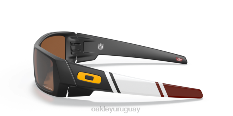 Oakley equipo de fútbol de washington gascan XT4H570 gafas Lentes Prizm de tungsteno, montura negra mate.