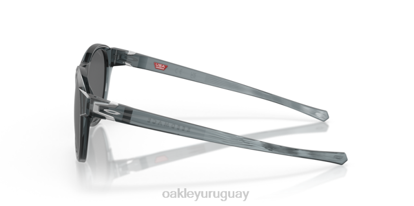 Oakley espadaña XT4H203 gafas lentes prizm polarizadas negras, montura cristal negra