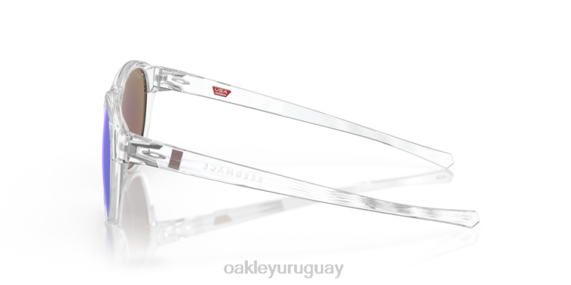 Oakley espadaña XT4H205 gafas lentes polarizadas prizm zafiro, montura transparente