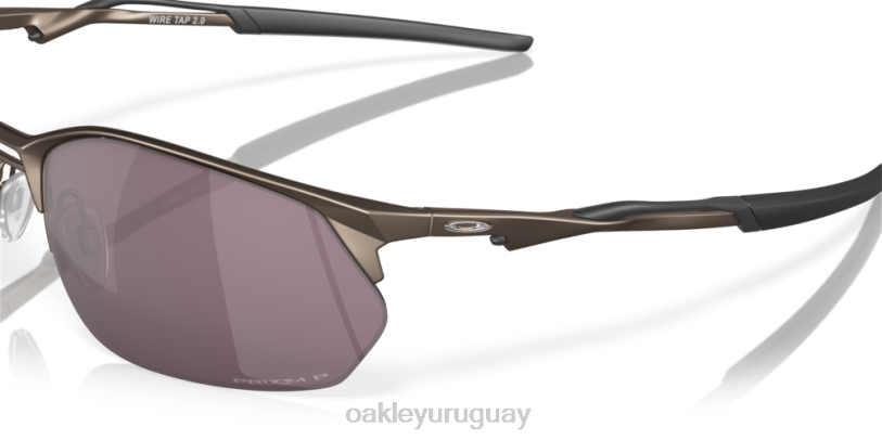 Oakley grifo de alambre 2.0 XT4H378 gafas lentes prizm polarizadas diarias, montura peltre