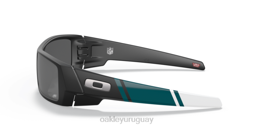 Oakley águilas de filadelfia gascan XT4H566 gafas lentes prizm negro, montura negro mate