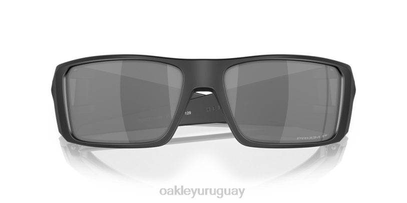Oakley helióstato XT4H755 gafas lentes prizm polarizadas negras, montura negra mate