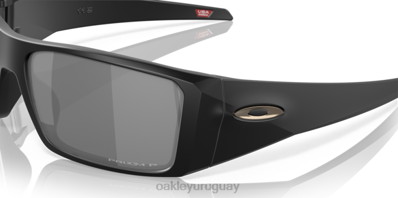 Oakley helióstato XT4H755 gafas lentes prizm polarizadas negras, montura negra mate