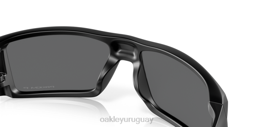 Oakley helióstato XT4H755 gafas lentes prizm polarizadas negras, montura negra mate