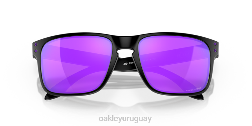 Oakley holbrook XT4H68 gafas lentes prizm violeta, montura negro mate