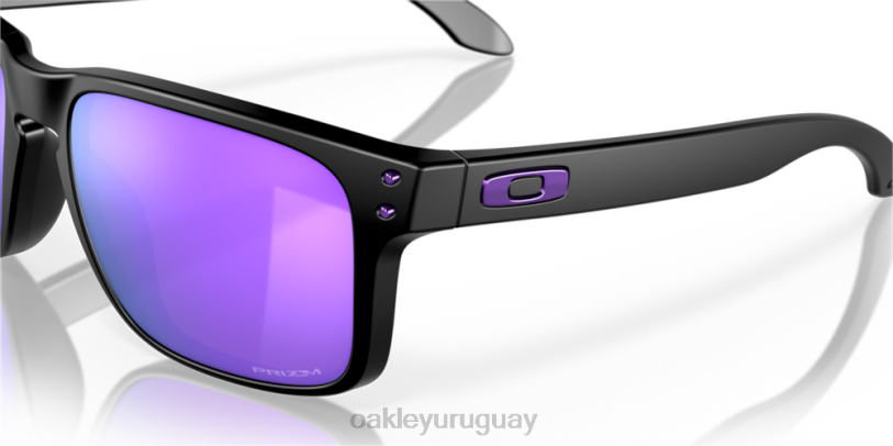 Oakley holbrook XT4H68 gafas lentes prizm violeta, montura negro mate