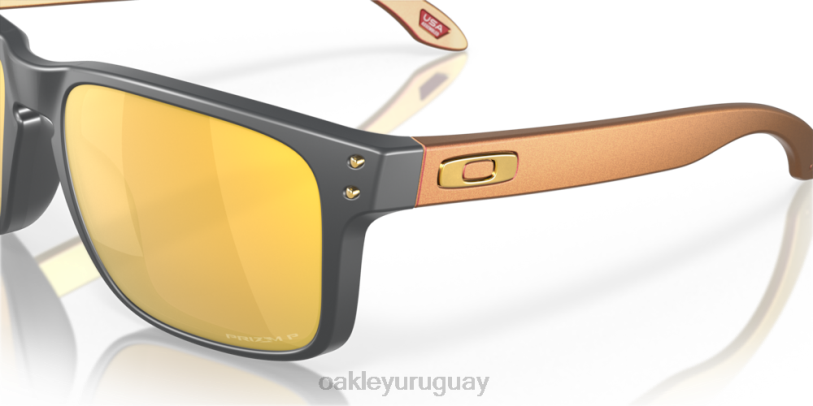 Oakley holbrook XT4H72 gafas lentes polarizadas prizm 24k, marco de carbono mate