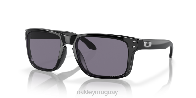 Oakley holbrook (ajuste de puente bajo) XT4H791 gafas lentes gris prizm, montura negra pulida