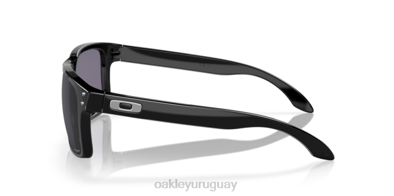 Oakley holbrook (ajuste de puente bajo) XT4H791 gafas lentes gris prizm, montura negra pulida