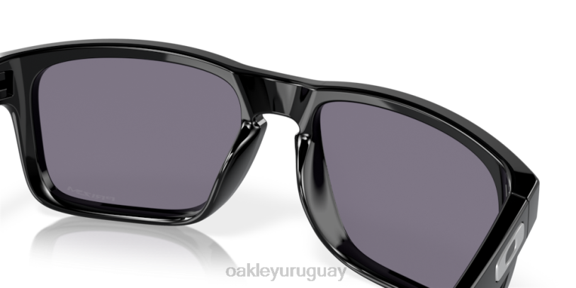 Oakley holbrook (ajuste de puente bajo) XT4H791 gafas lentes gris prizm, montura negra pulida