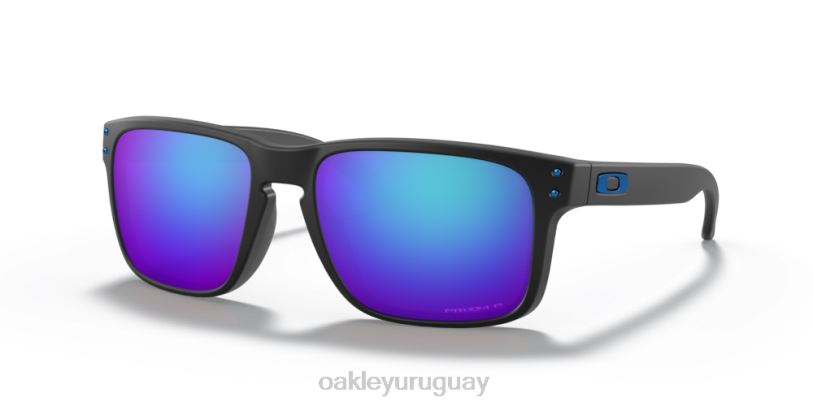 Oakley holbrook (ajuste de puente bajo) XT4H793 gafas lentes polarizadas prizm sapphire, montura negra mate