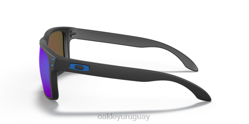 Oakley holbrook (ajuste de puente bajo) XT4H793 gafas lentes polarizadas prizm sapphire, montura negra mate