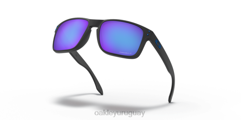 Oakley holbrook (ajuste de puente bajo) XT4H793 gafas lentes polarizadas prizm sapphire, montura negra mate