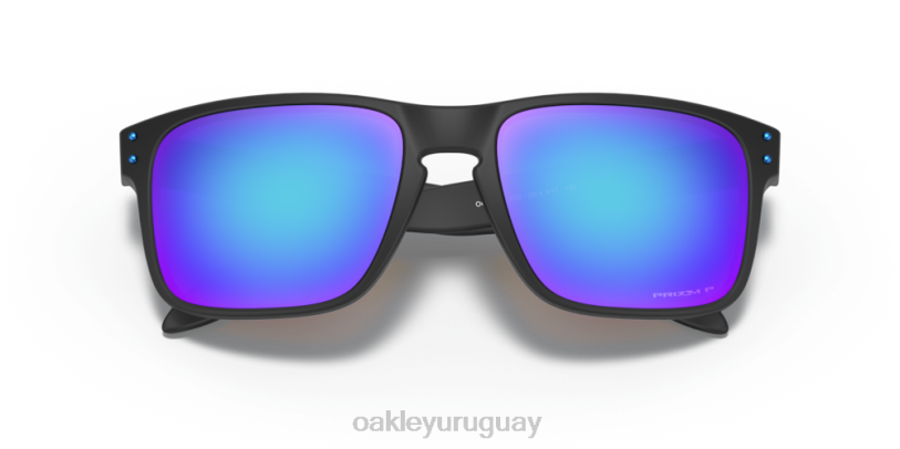 Oakley holbrook (ajuste de puente bajo) XT4H793 gafas lentes polarizadas prizm sapphire, montura negra mate