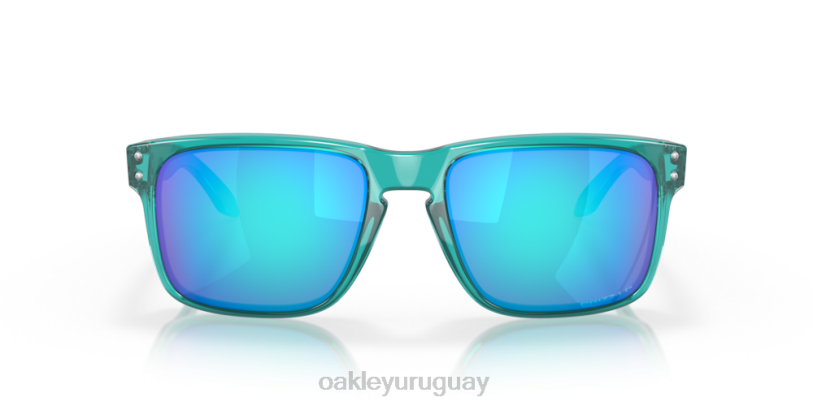 Oakley holbrook (ajuste de puente bajo) XT4H800 gafas lentes polarizadas prizm sapphire, montura trans artic surf