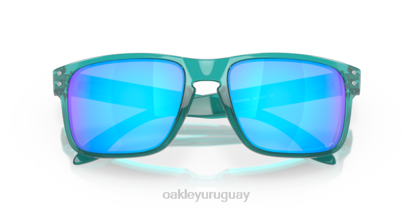 Oakley holbrook (ajuste de puente bajo) XT4H800 gafas lentes polarizadas prizm sapphire, montura trans artic surf