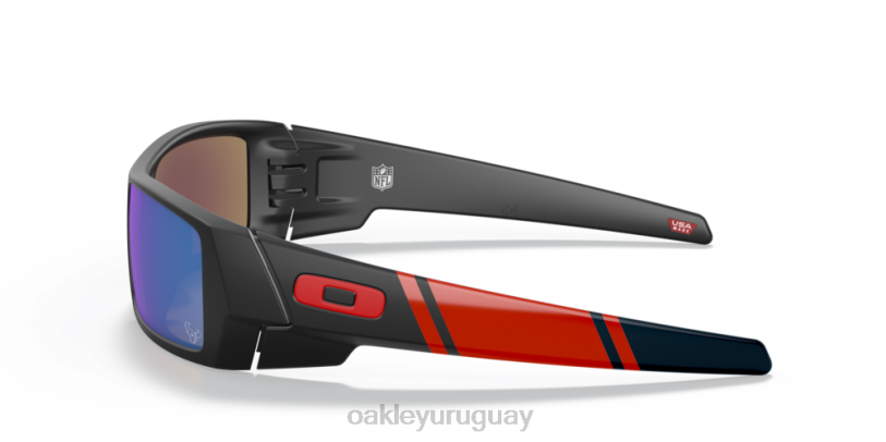Oakley houston texanos gascan XT4H556 gafas lentes prizm de zafiro, montura negra mate
