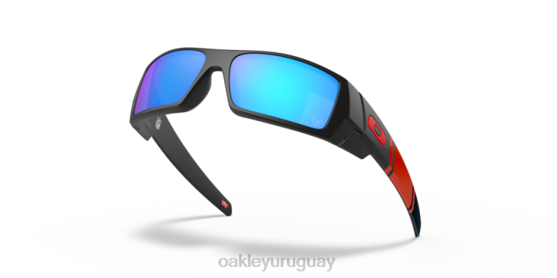 Oakley houston texanos gascan XT4H556 gafas lentes prizm de zafiro, montura negra mate