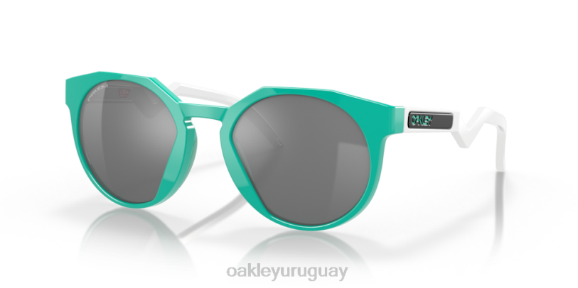 Oakley hstn (ajuste de puente bajo) XT4H1012 gafas lentes prizm negro, montura celeste