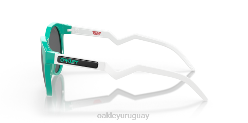 Oakley hstn (ajuste de puente bajo) XT4H1012 gafas lentes prizm negro, montura celeste