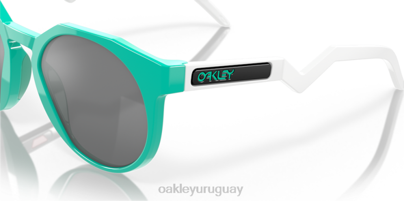 Oakley hstn (ajuste de puente bajo) XT4H1012 gafas lentes prizm negro, montura celeste