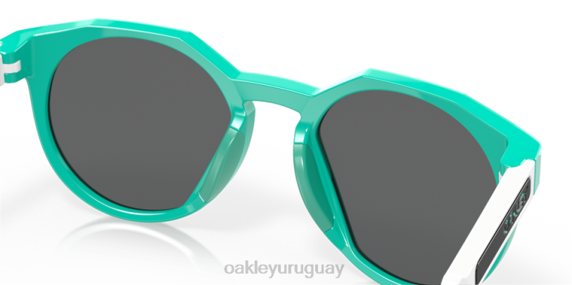 Oakley hstn (ajuste de puente bajo) XT4H1012 gafas lentes prizm negro, montura celeste