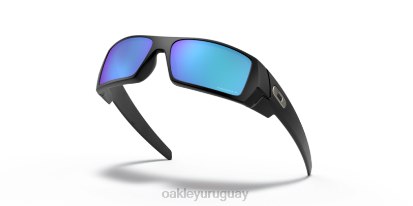 Oakley lata de gas XT4H319 gafas lentes polarizadas prizm sapphire, montura negra mate