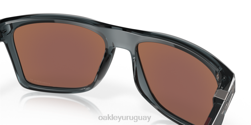 Oakley leffingwell XT4H184 gafas Lentes prizm polarizadas deep water, montura negra cristal